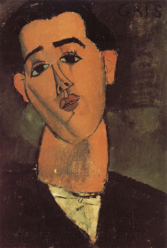 Amedeo Modigliani Juan Gris France oil painting art
